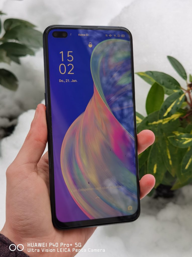 Oppo Reno4 Z 5G front