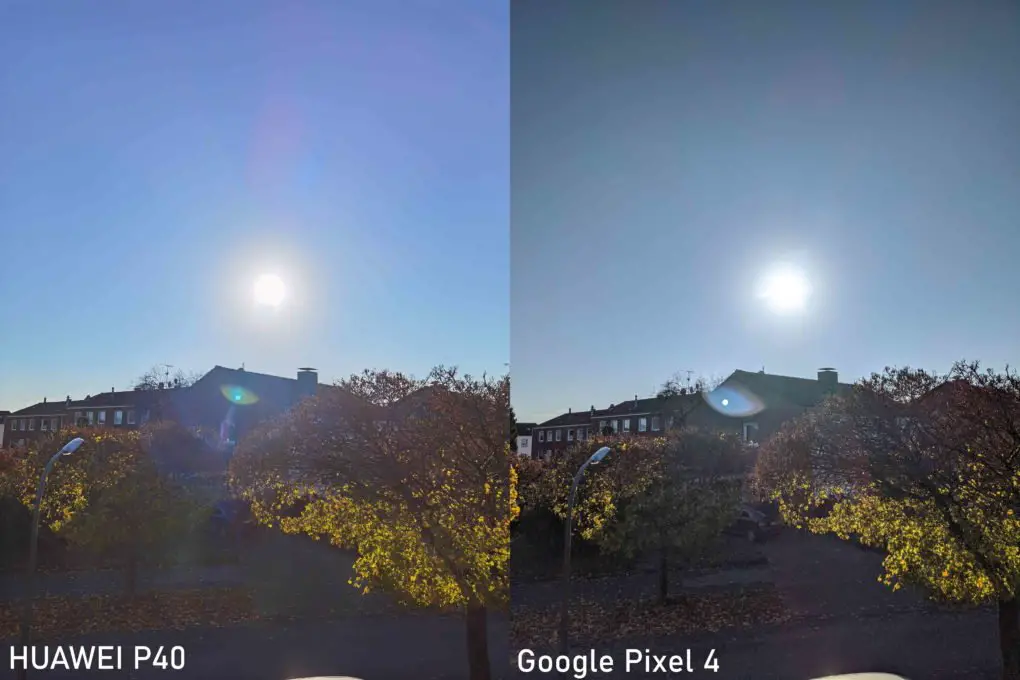 Google Pixel 4 vs. Huawei P40 Kameravergleich (1)