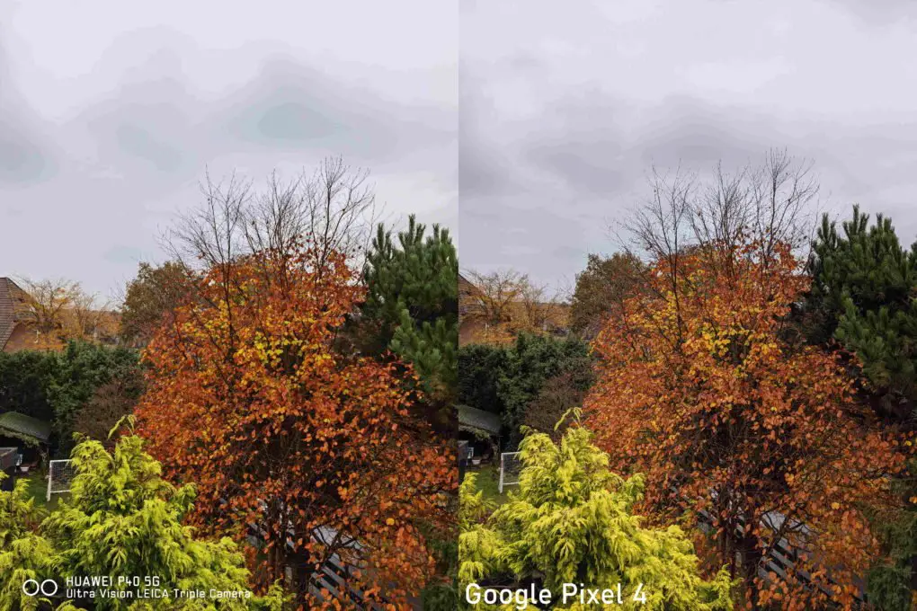 Google Pixel 4 vs. Huawei P40 Kameravergleich (2)