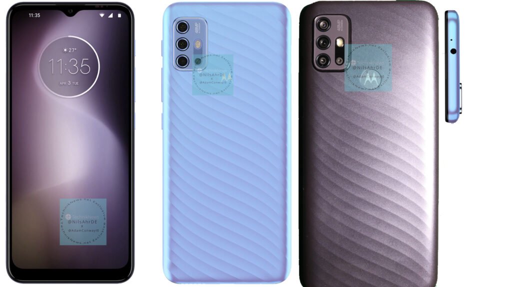 Motorola G10 renders