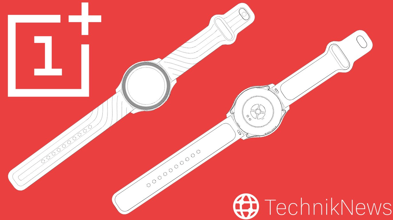 OnePlus Watch patent cover picture