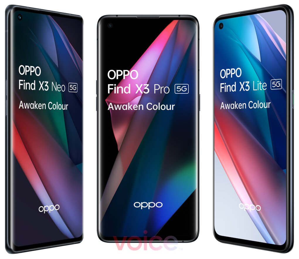 Oppo Find X3 Series Leak