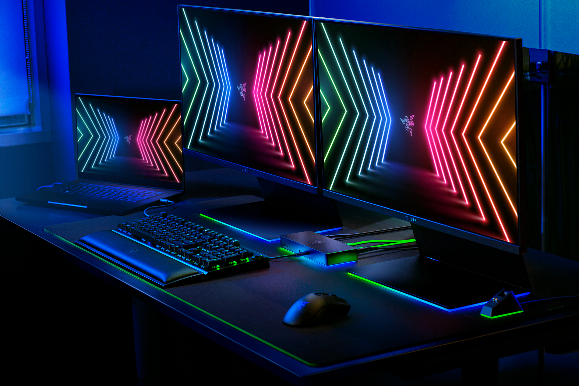 Razer Thunderbolt 4 Dock Chroma and Laptop Stand Chroma V2 officially  launched
