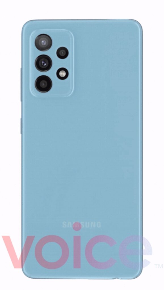 Samsung Galaxy A52 5G blue