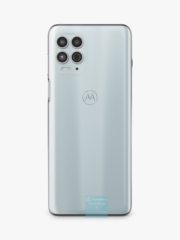 Motorola G100 Back Weiß
