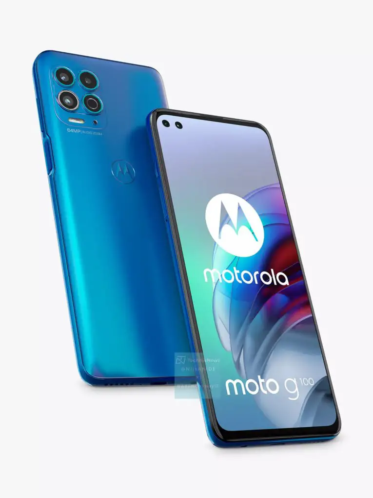 Motorola G100 KV Blau