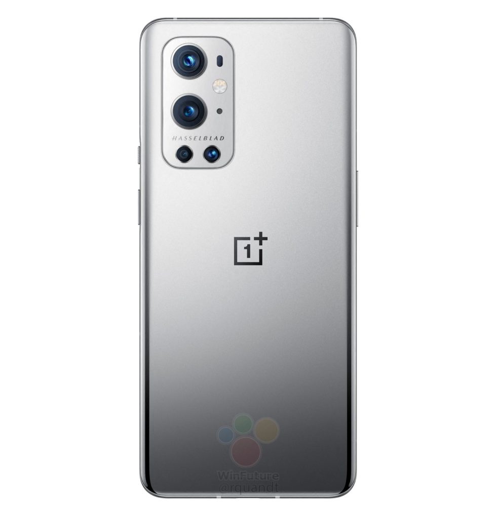 OnePlus 9 Pro Silber Rückseite