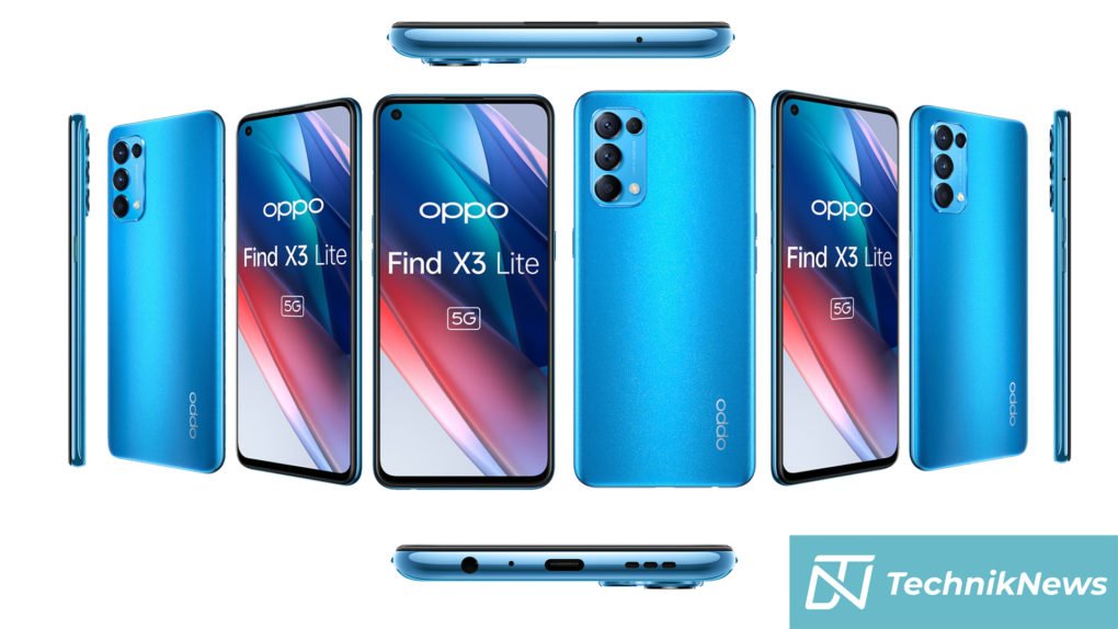 Oppo Find X3 Lite Blue