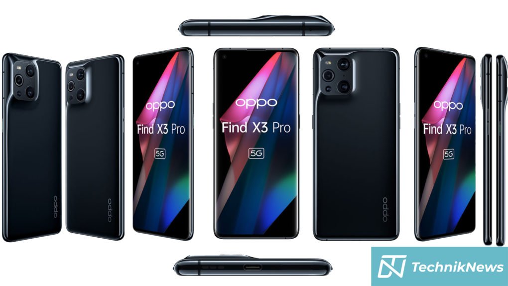 Oppo find x3 Pro Black