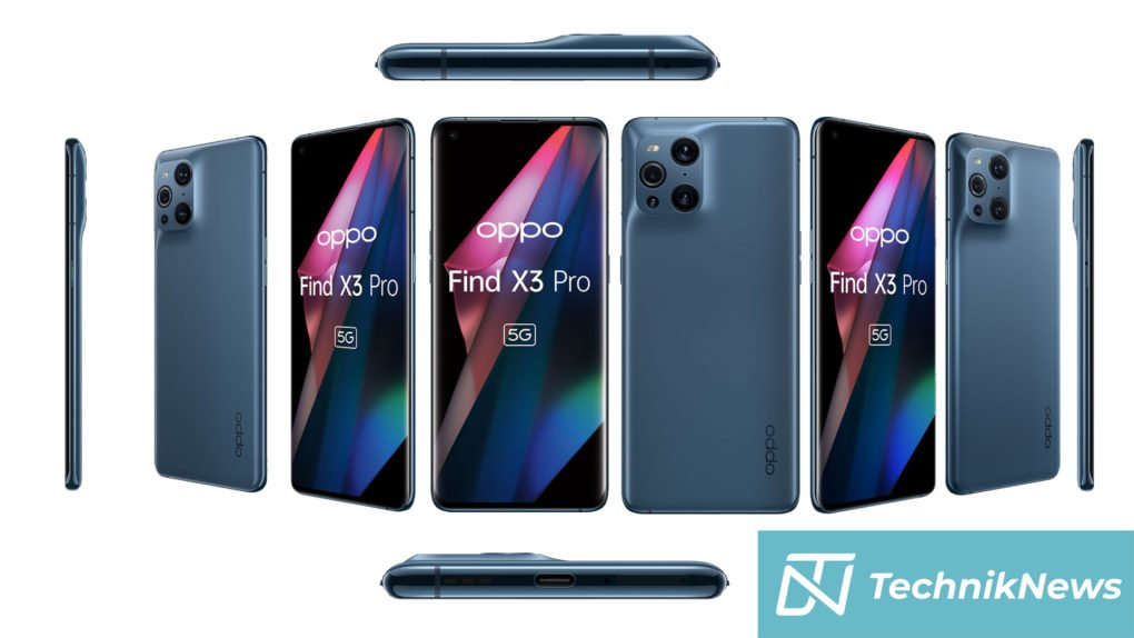 Oppo find x3 Pro Blue