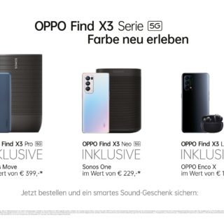 OPPO Find X3 Serie Bundle-Aktion