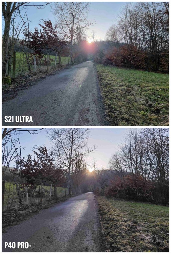 S21 Ultra vs P40 Pro+ Camera comparison