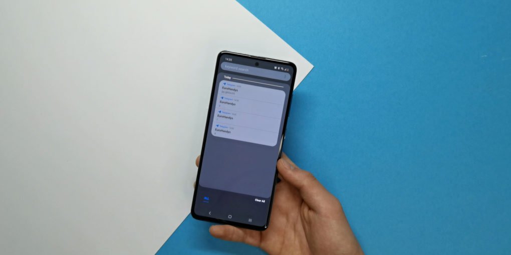 Samsung Noti Star alle Benachrichtigungen