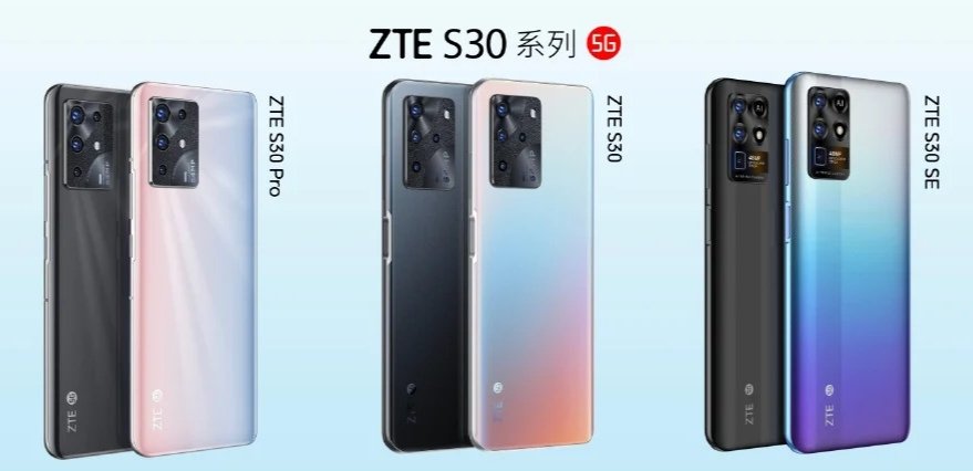 ZTE S30 series headers