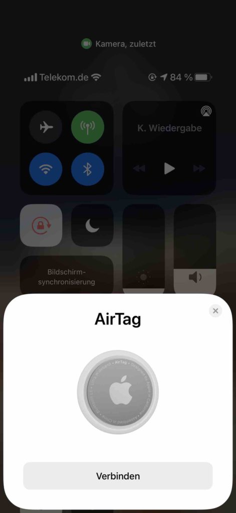 Apple AirTag einrichten 2