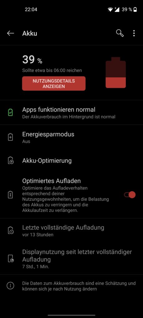 OnePlus Nord N10 5G Screen-On-Time