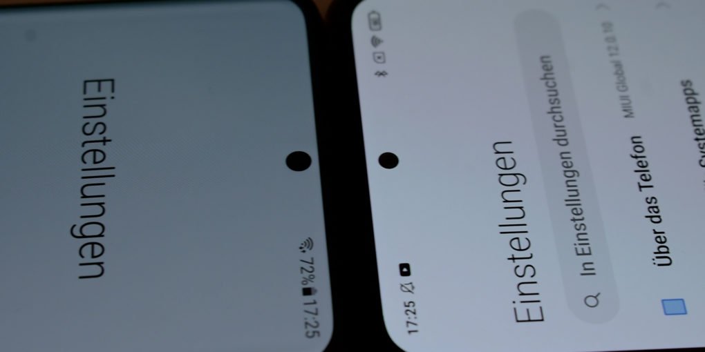 Redmi Note 10 Pro PunchHole Loch vs. Samsung Galaxy S21 Ultra