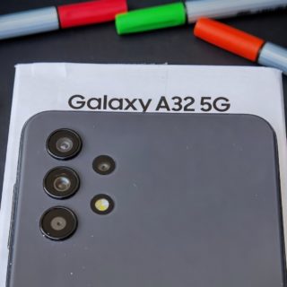 Samsung Galaxy A32 5G unboxing header