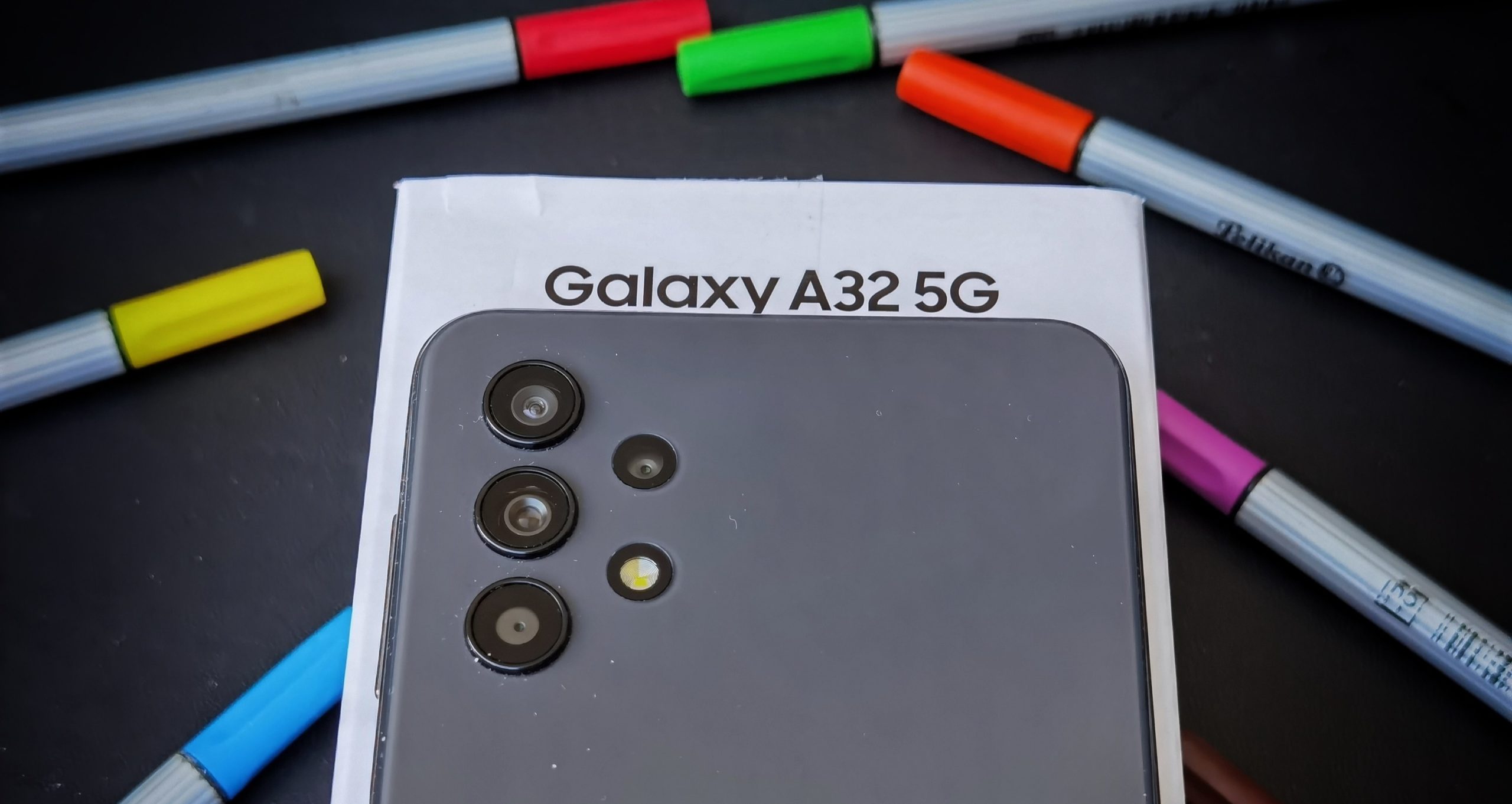 Samsung Galaxy A32 5G unboxing header