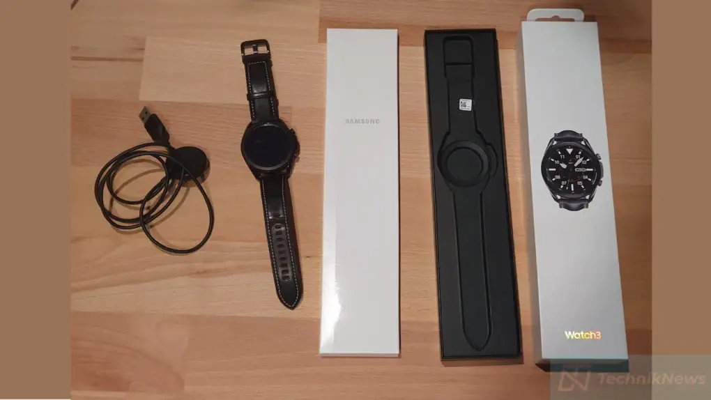 Samsung Galaxy Watch 3 scope of delivery