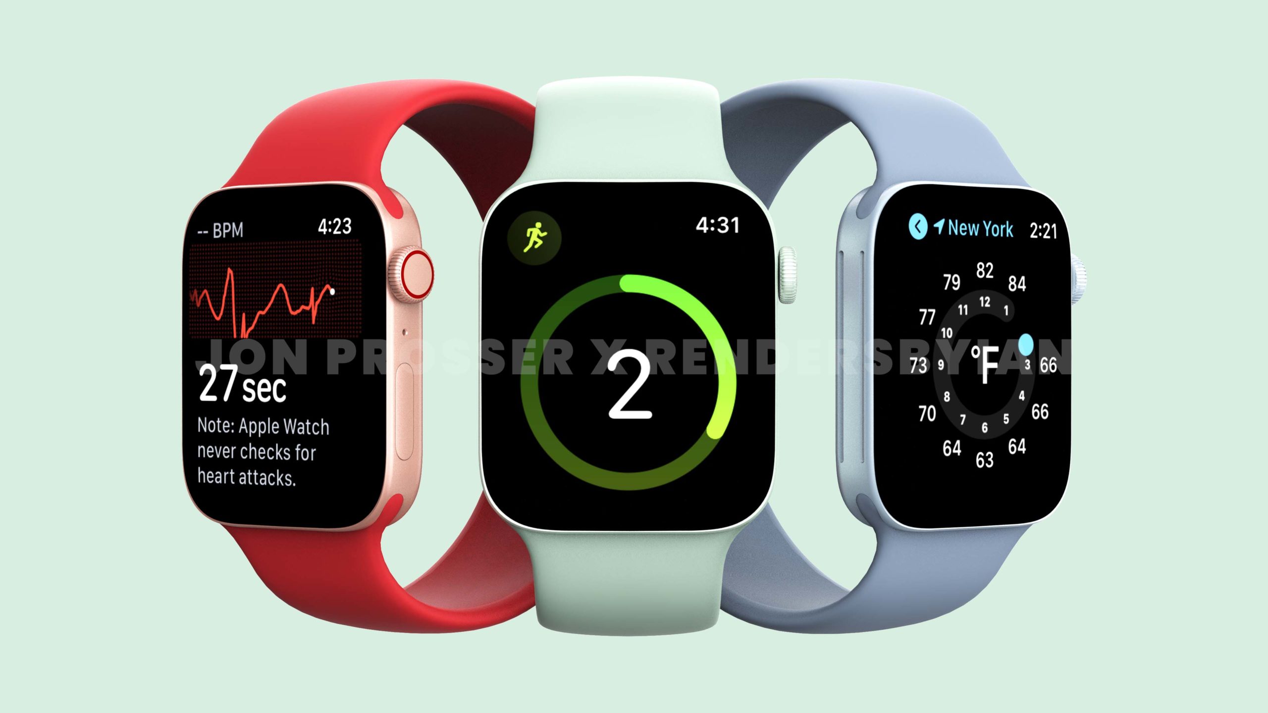 Apple Watch Serie 7 Leak Titelbild