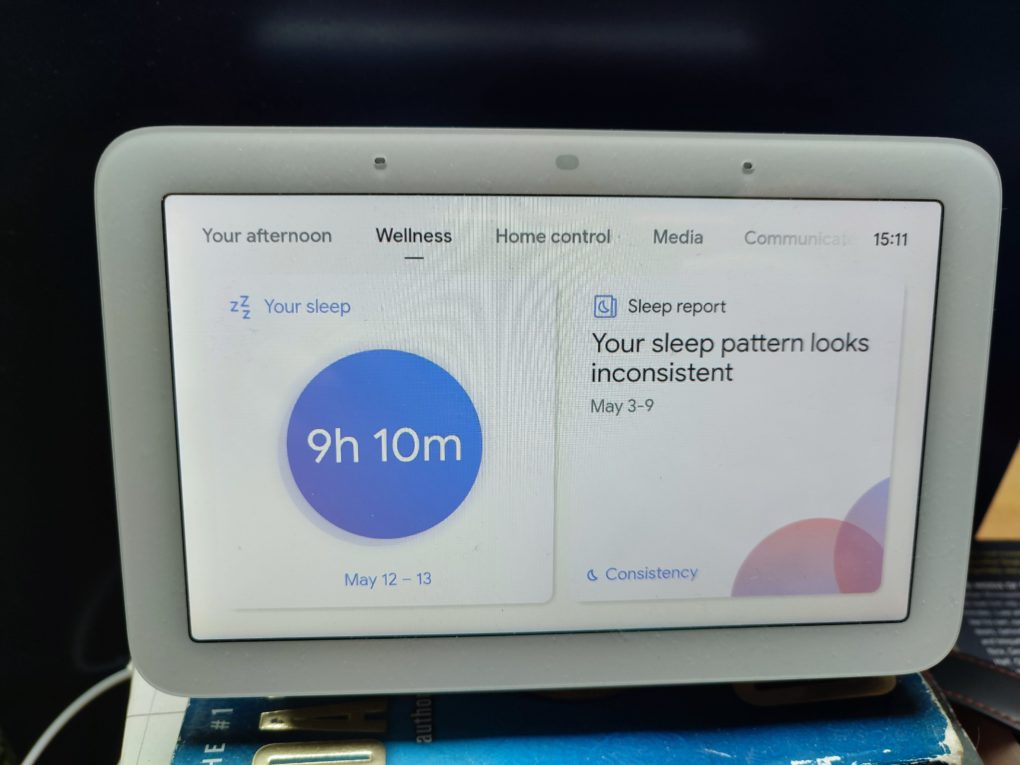 Google Nest Hub Sleep Tracking 1