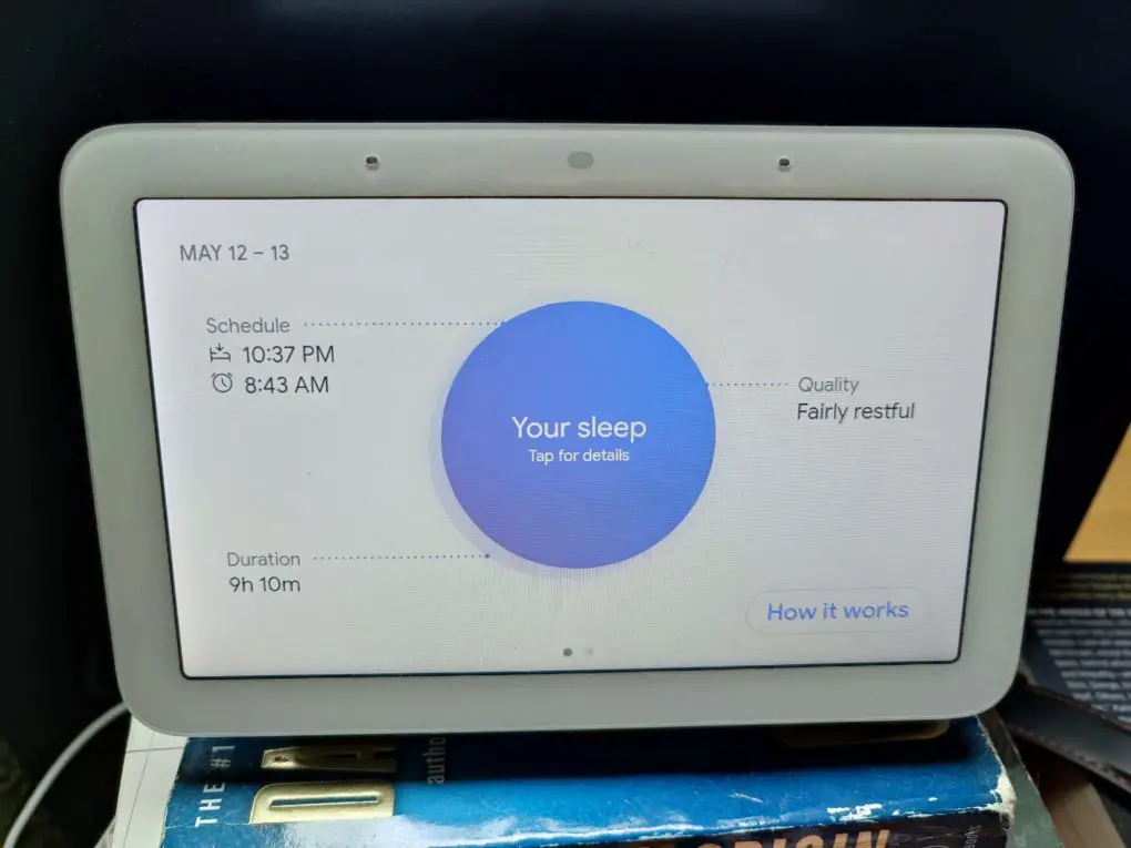 Google Nest Hub Sleep Tracking 2