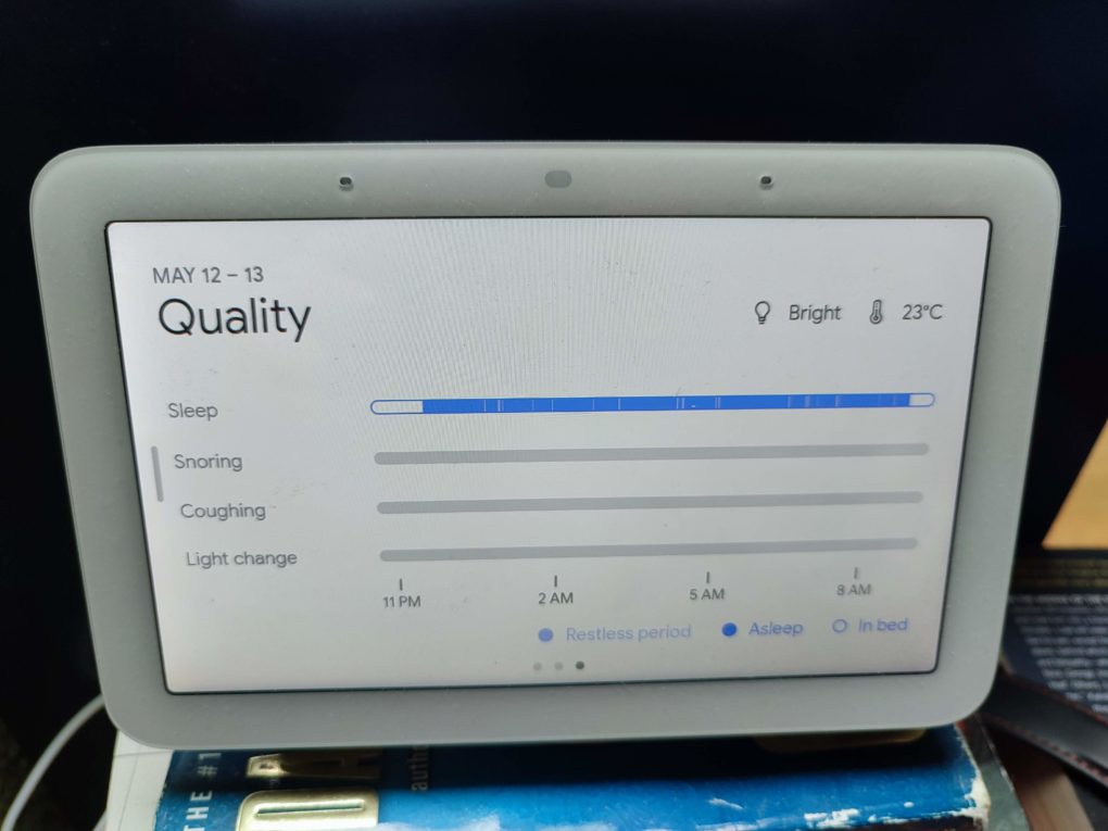 Google Nest Hub Sleep Tracking 3