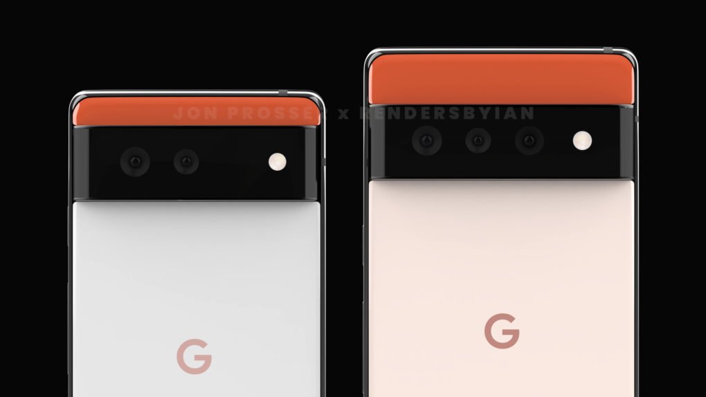 Google Pixel 6 render