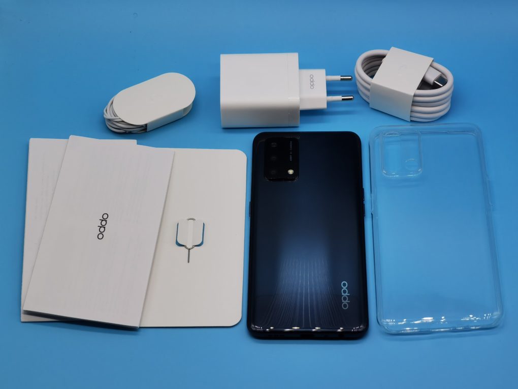 OPPO A74 scope of delivery