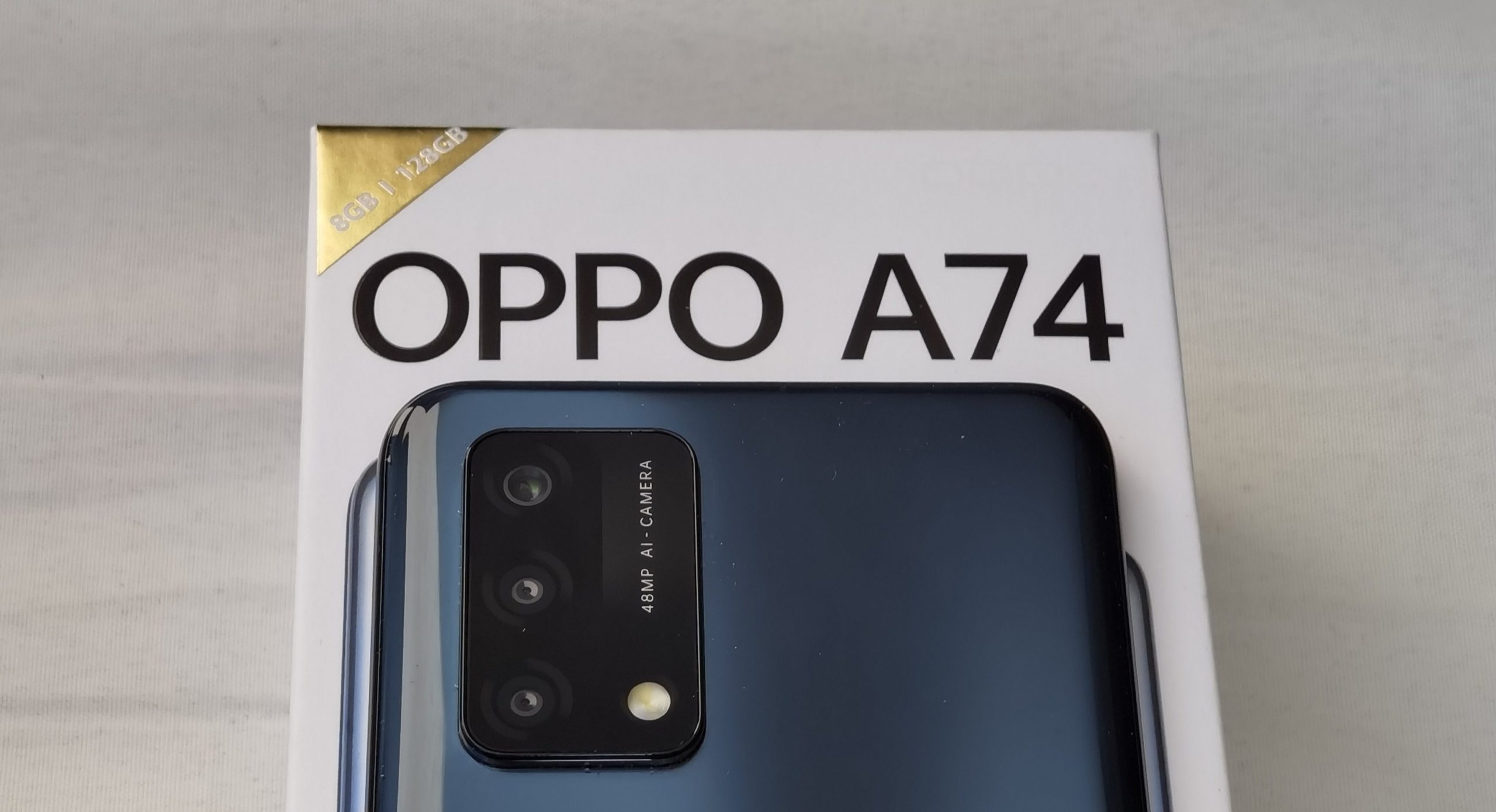 OPPO A74 Unboxing Header