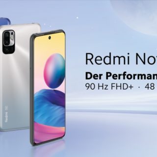 Redmi Note 10 5G presented headers
