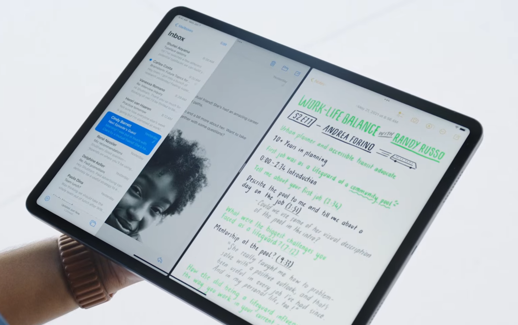 Apple WWDC 2021 iPadOS Multitasking