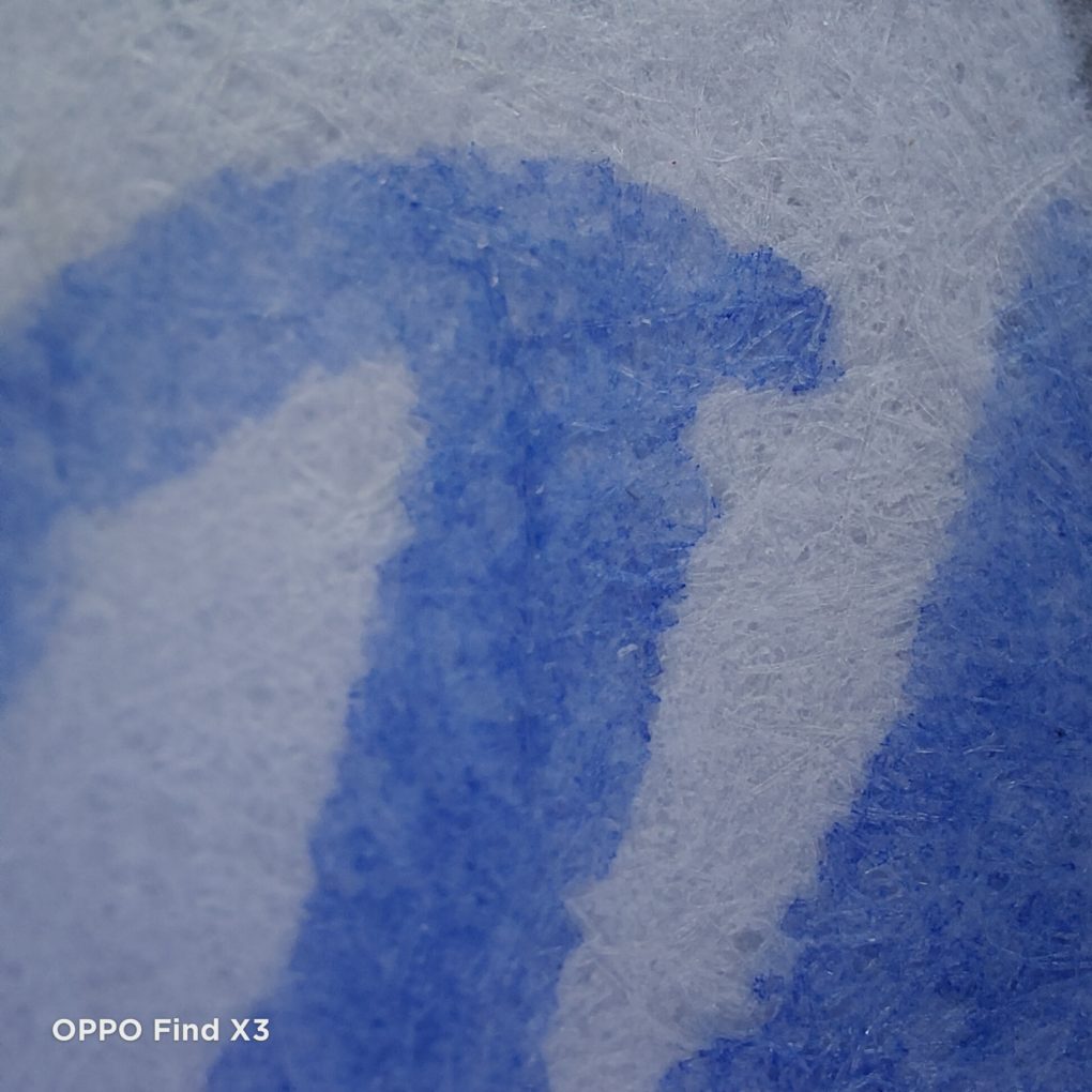 OPPO Find X3 microscope camera test photo