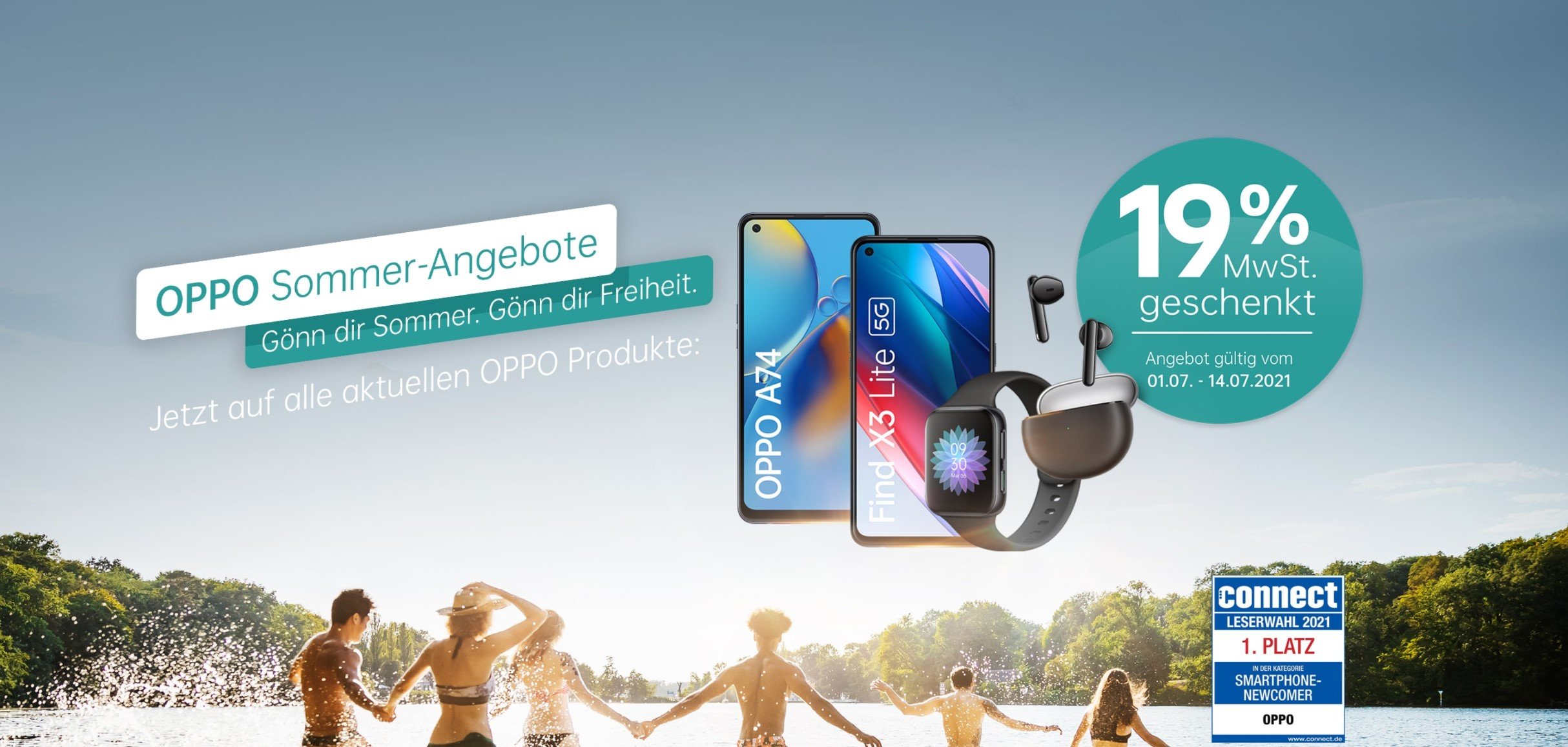 Oppo Sommer Deals 2021