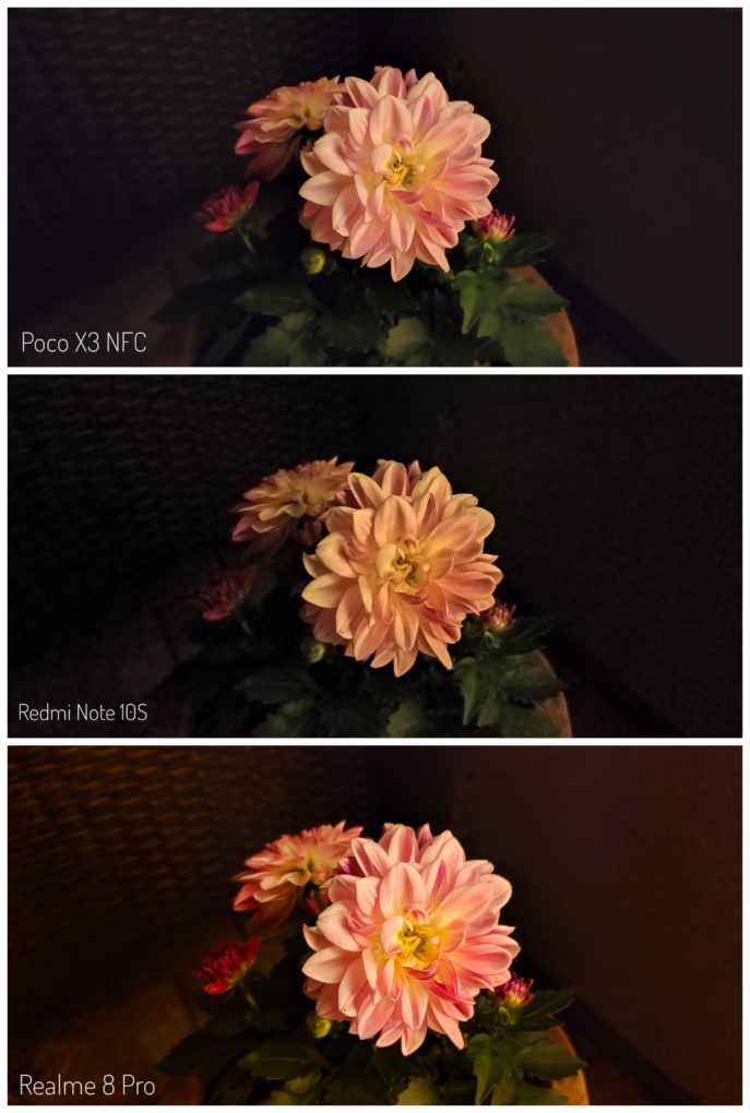 Redmi Note 10S camera comparison