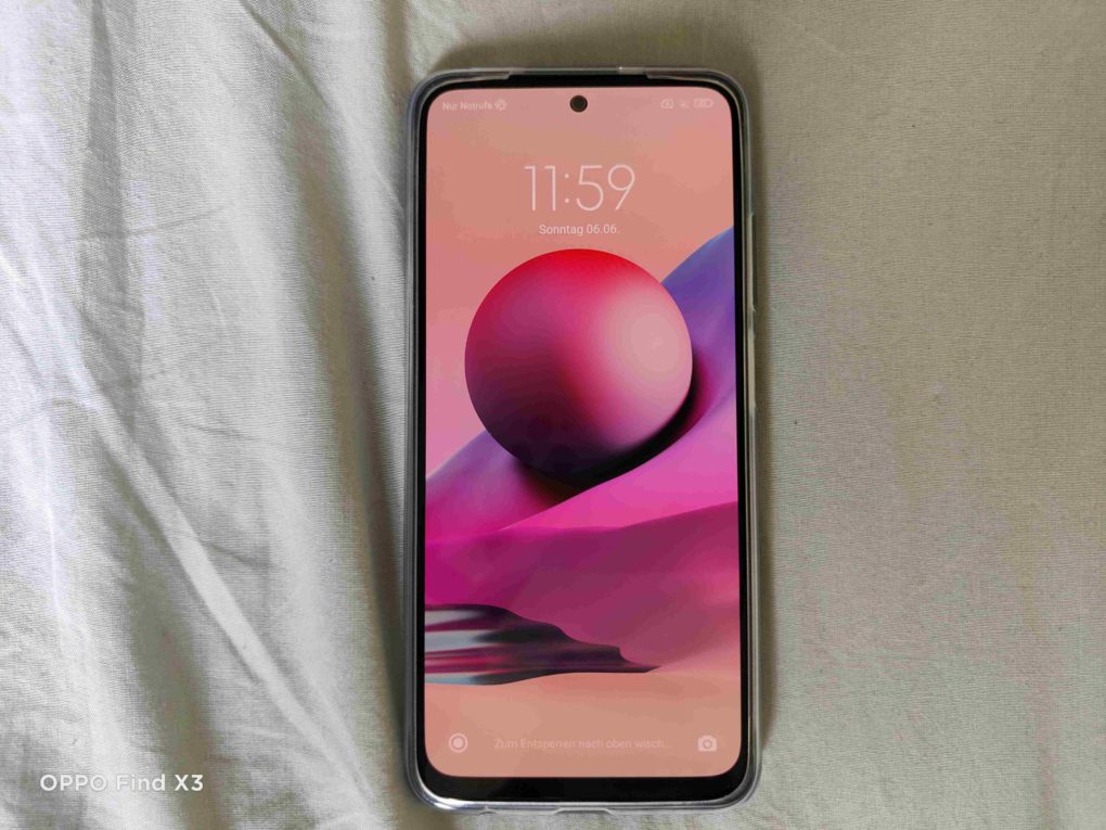 Redmi Note 10S Software-Bug Farbwiedergabe