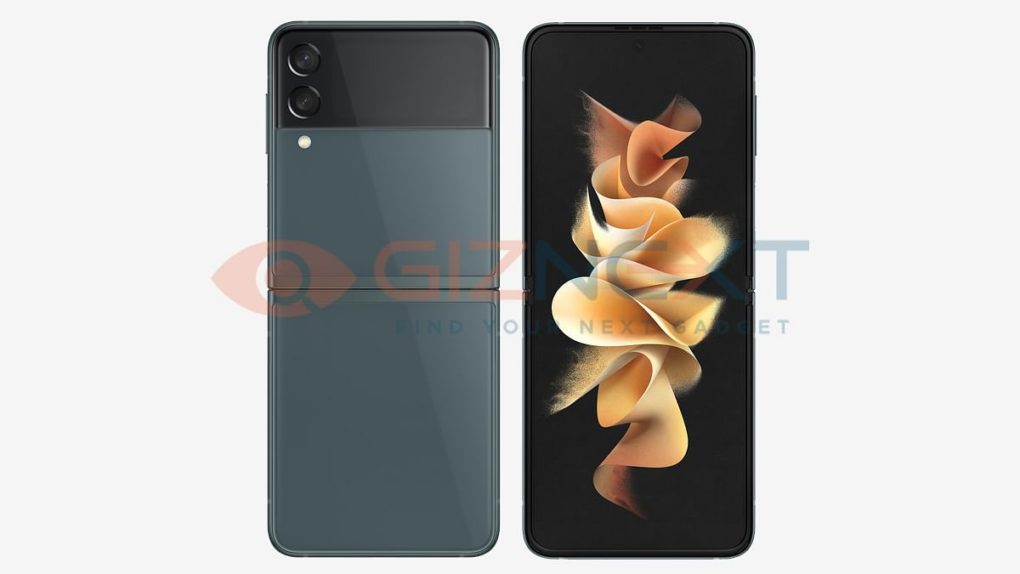 Samsung Galaxy Z Flip 3 Render Grün