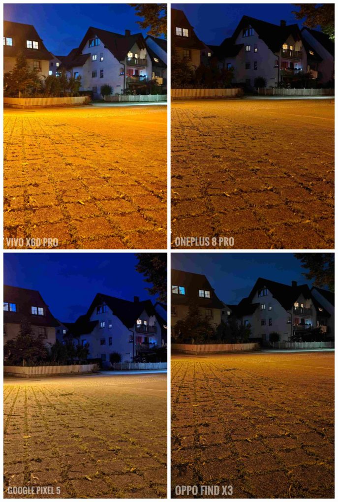 Vivo X60 Pro 5G Lowlight Kameravergleich