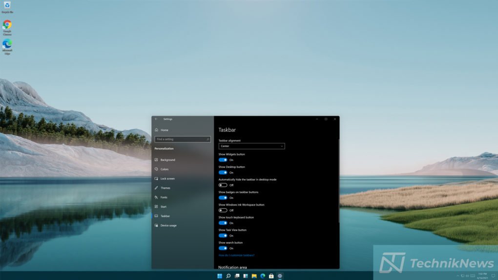 Taskbar