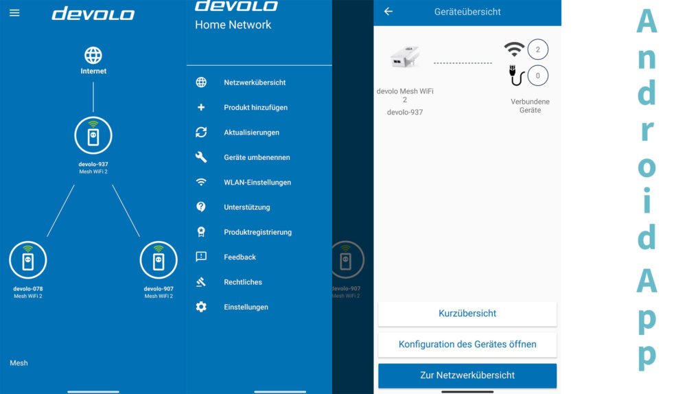 Devolo Mesh Wifi Android App