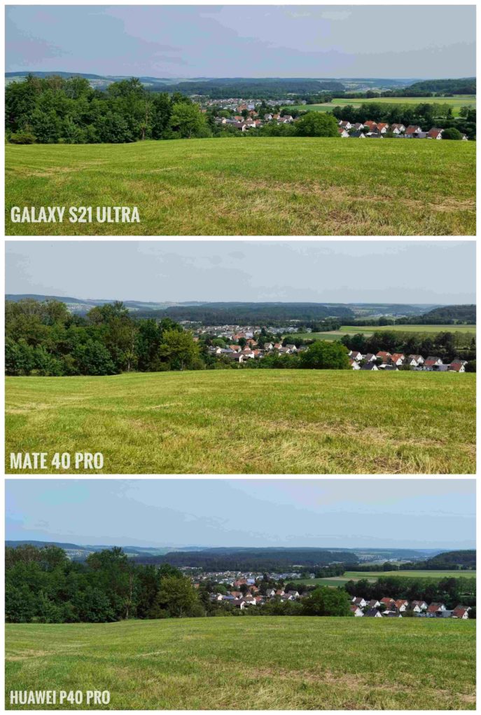 Huawei Mate 40 Pro Camera comparison