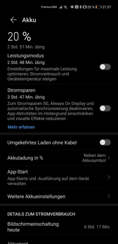 Huawei Mate 40 Pro Screen-On-Time