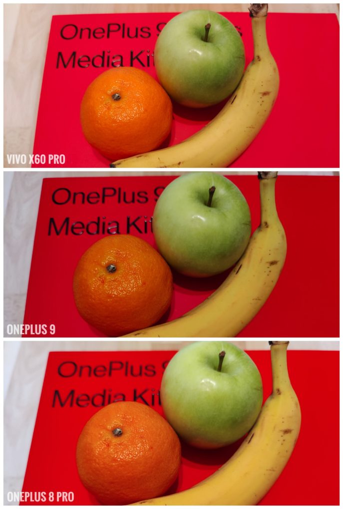 OnePlus 9 camera comparison