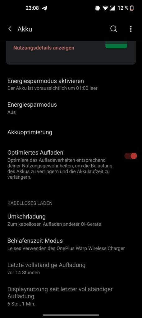 OnePlus 9 Pro Screen-On-Time