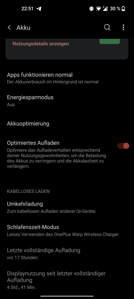 OnePlus 9 Screen On Time