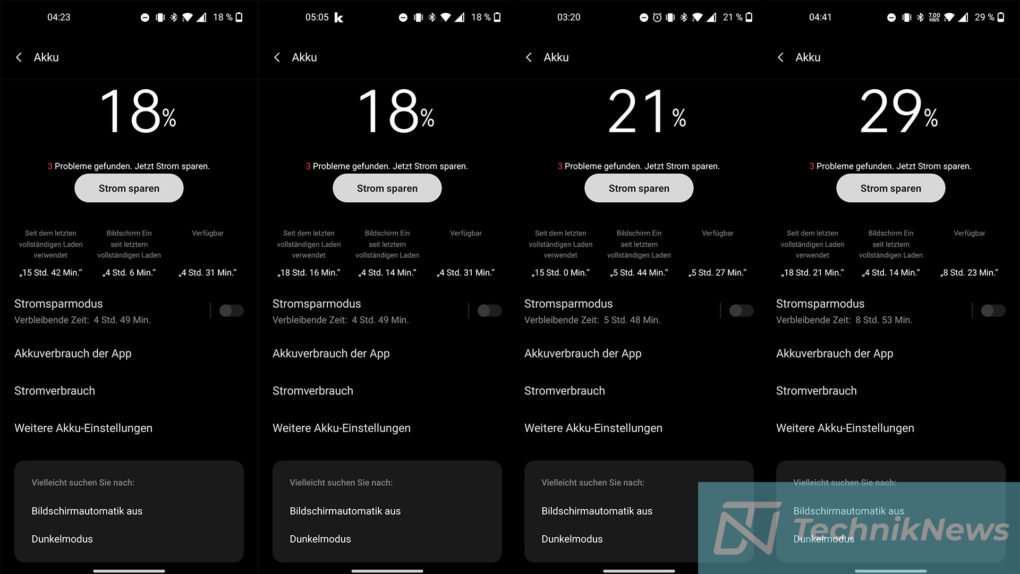 OnePlus Nord 2 Akkulaufzeit
