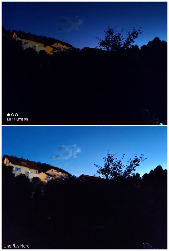 Xiaomi Mi 11 Lite 5G camera comparison