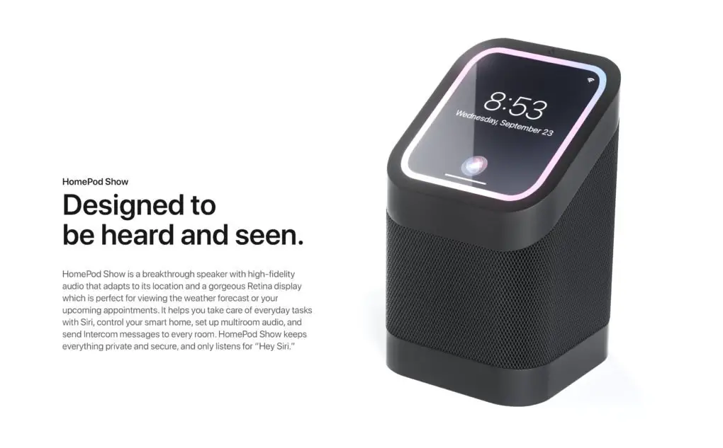 Apple HomePod Show Concept 2