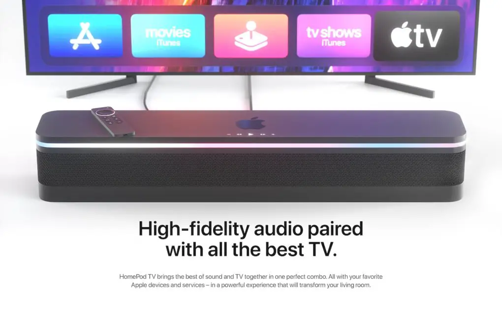 Apple HomePod TV Concept 3